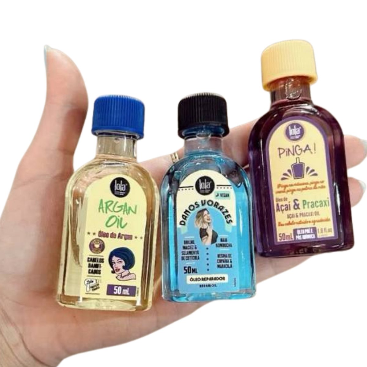 Óleo para el cabello Lola Cosmetics Danos Vorazes Reparador de uso diario en Bogotá Colombia. Compra en onlineshoppingcenterg con envío rápido y pago contra entrega.